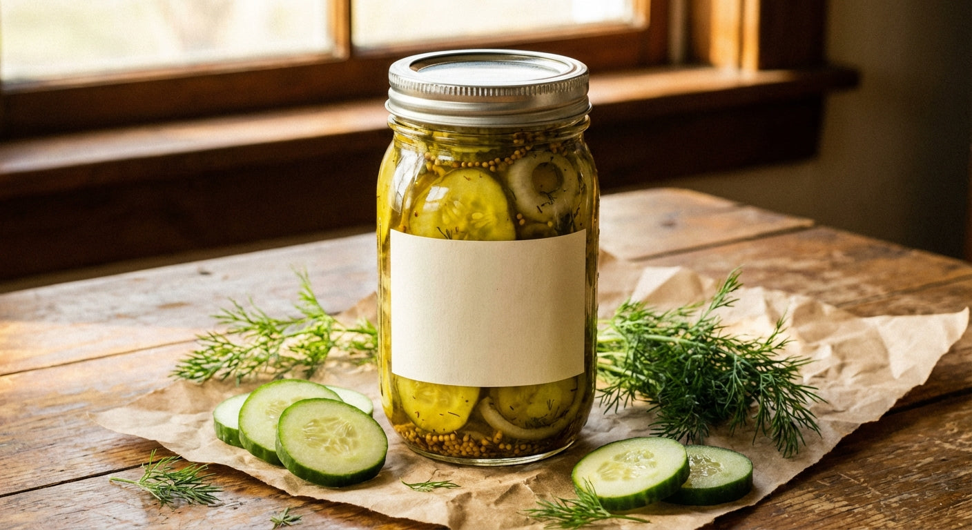 Zesty Bread and Butter Pickles